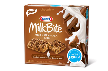 Milkbite bars from Kraft