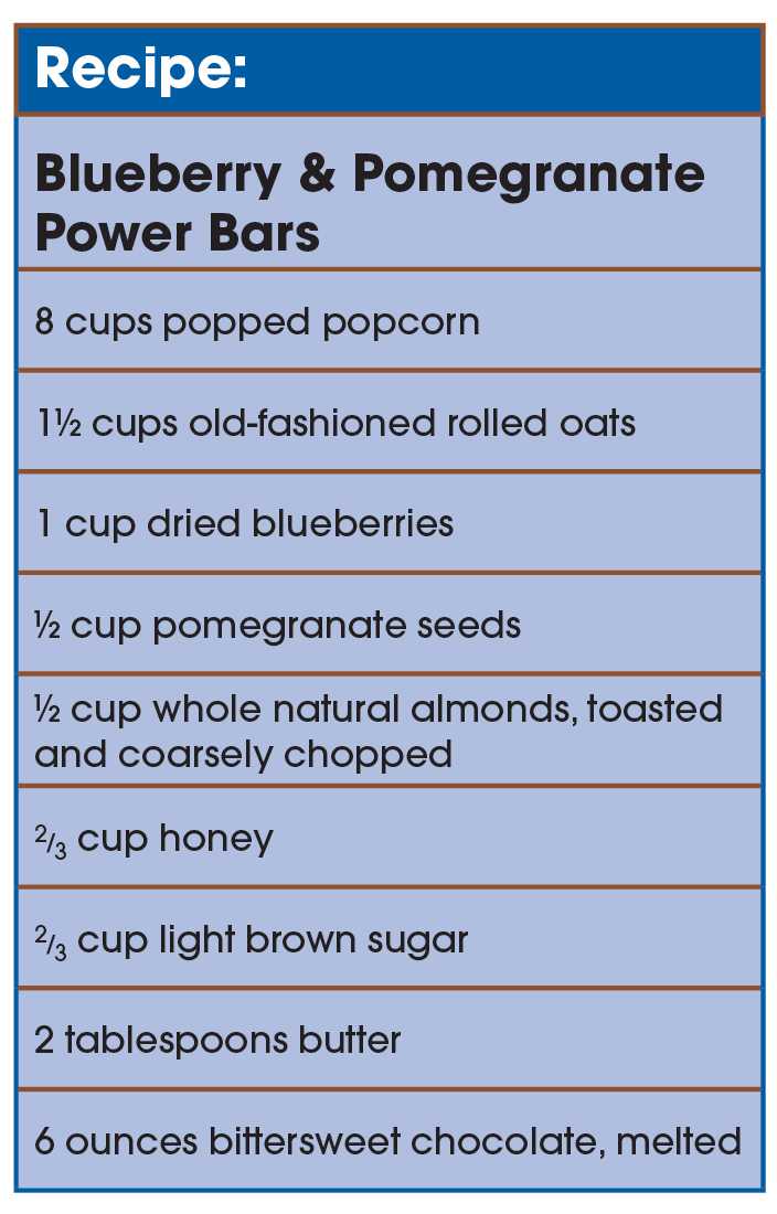 Blueberry & Pomegranate Power Bars