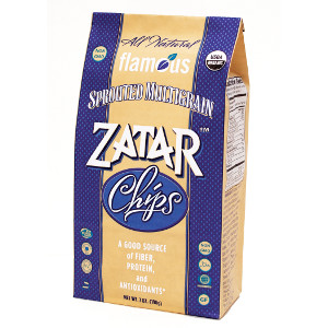 Flamous Sprouted Multgrain Zatar Chips