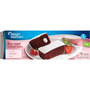 Weight Watchers Red Velvet Creme Cakes