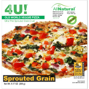 Better4U All Natural Ultra-Thin Multigrain Sprouted Grain Pizza