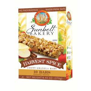 Sunbelt Bakery Harvest Spice Chewy Granola Bars