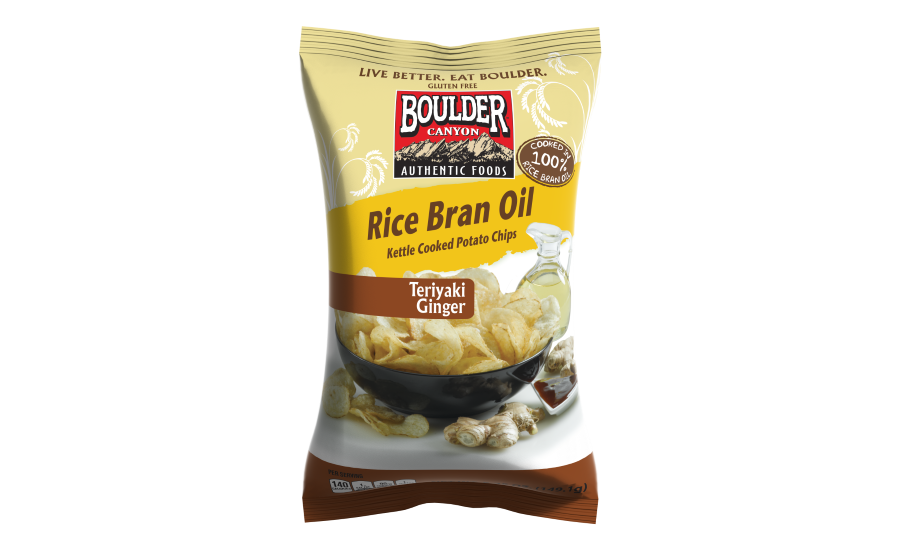 Boulder Canyon rice bran oil kettle potato chips