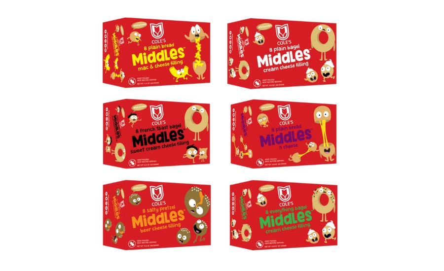 Middles breads, Coles Quality Foods