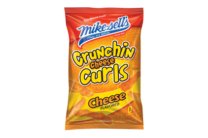Mike sell's crunchin cheese curls