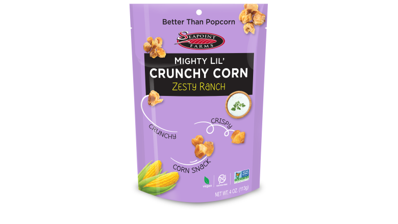Seapoint Farms Mighty Lil’ Crunchy Corn snack