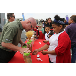 Students attending a ConAgra Mills event