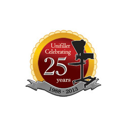 Unifiller Systems Inc. 25th Anniversary Logo