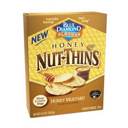 Blue Diamond AlmondsÃ¢?? Honey Nut Thins crackers