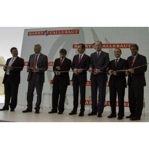 Ribbon-cutting ceremony at Barry Callebaut plant in Chile