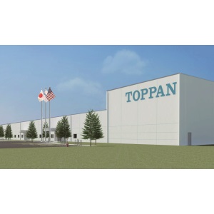 Rendering of Toppan Printing's new Griffin, GA, plant