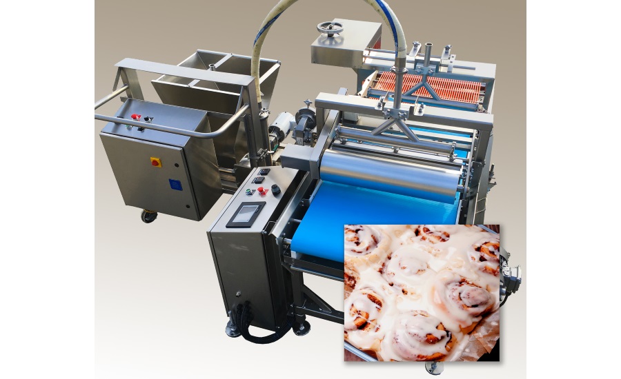 Hinds-Bock hot print icer, for cinnamon rolls