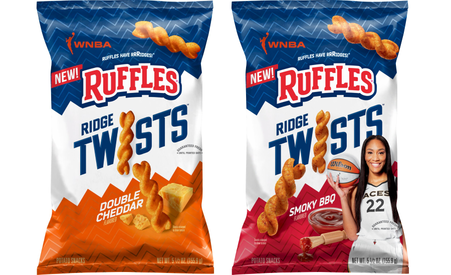 Ruffles debuts Ridge Twists chips
