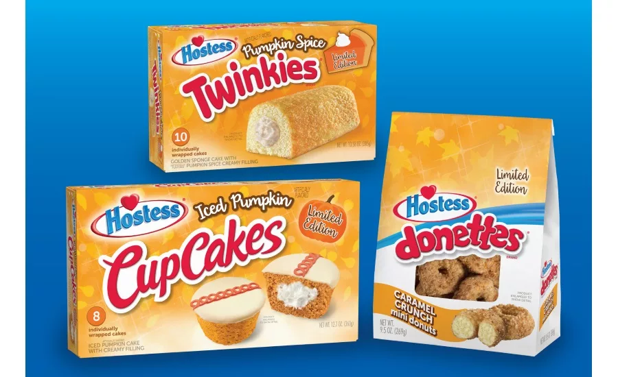 Hostess releases limited-time fall-themed snacks