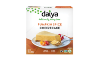 Daiya rereleases dairy-free Pumpkin Spice Cheezecake