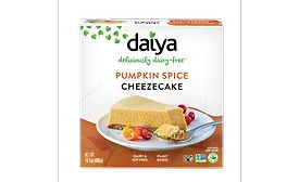 Daiya rereleases dairy-free Pumpkin Spice Cheezecake