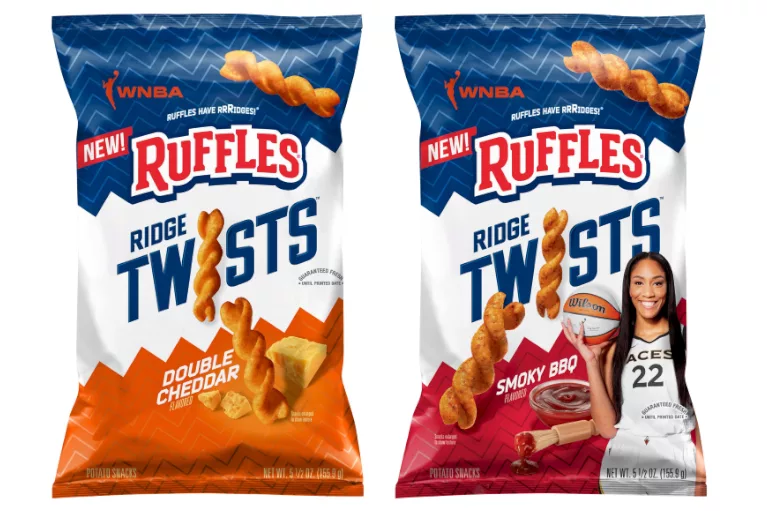 Ruffles Ridge Twists chips