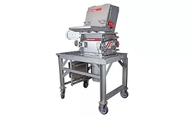 Gericke debuts integrated lump breaker, sack tip station