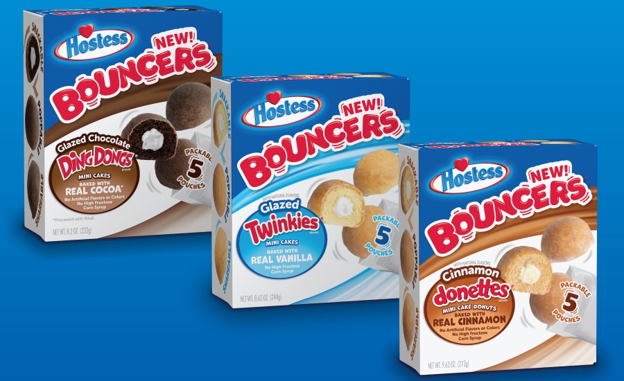 Hostess launches on-the-go Bouncers