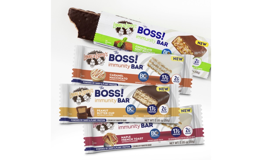 Lenny & Larry's debuts first nutrition bar to The Boss! product portfolio