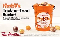 Tim Hortons debuts Trick-or-Treat Bucket Tim Hortons debuts Trick-or-Treat Bucket