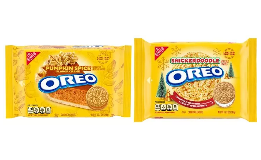 OREO releases limited-edition Snickerdoodle, Pumpkin Spice cookies