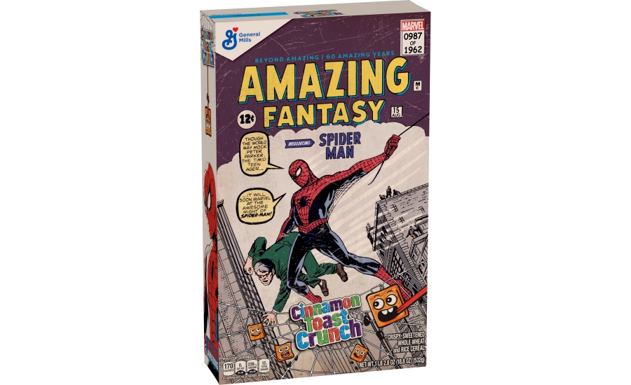 Cinnamon Toast Crunch, Marvel release 'The Amazing Spider-Man'  limited-edition collectible box