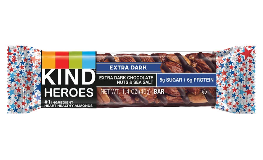 KIND releases Extra Dark Chocolate Nuts & Sea Salt bars