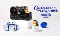 Philadelphia cream cheese debuts handbag made of cheesecake