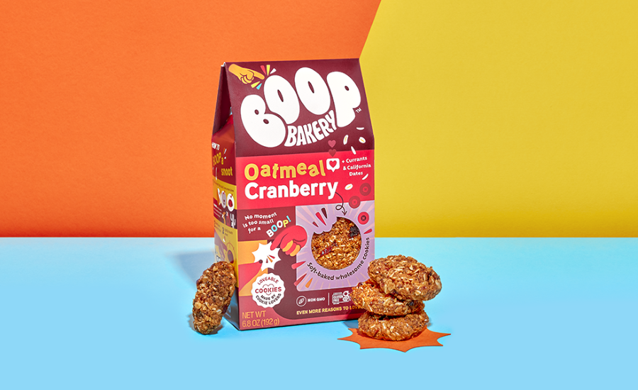 BOOP Bakery debuts soft-baked oatmeal cranberry cookies