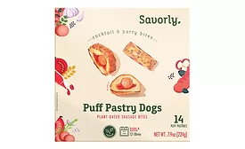Savorly breaks into plant-based category with Puff Pastry Dogs