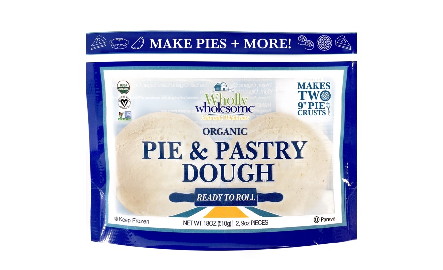 Wholly Wholesome releases Organic Pie and Pastry Dough