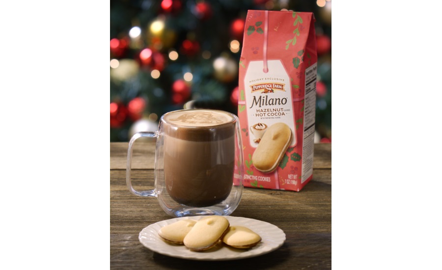 Pepperidge Farm releases Hazelnut Hot Cocoa Milano cookie