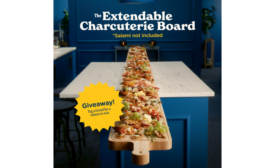 Snack Factory debuts 7-foot extendable charcuterie board