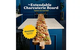 Snack Factory debuts 7-foot extendable charcuterie board