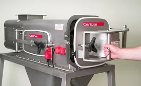 Gericke centrifugal sifter prepares dry materials for packaging