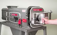 Gericke centrifugal sifter prepares dry materials for packaging Gericke centrifugal sifter prepares dry materials for packaging