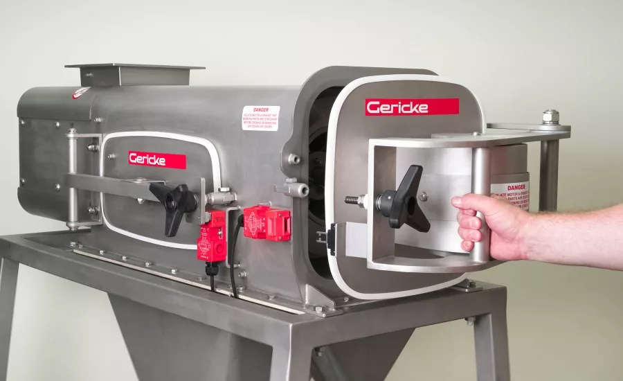 Gericke centrifugal sifter prepares dry materials for packaging
