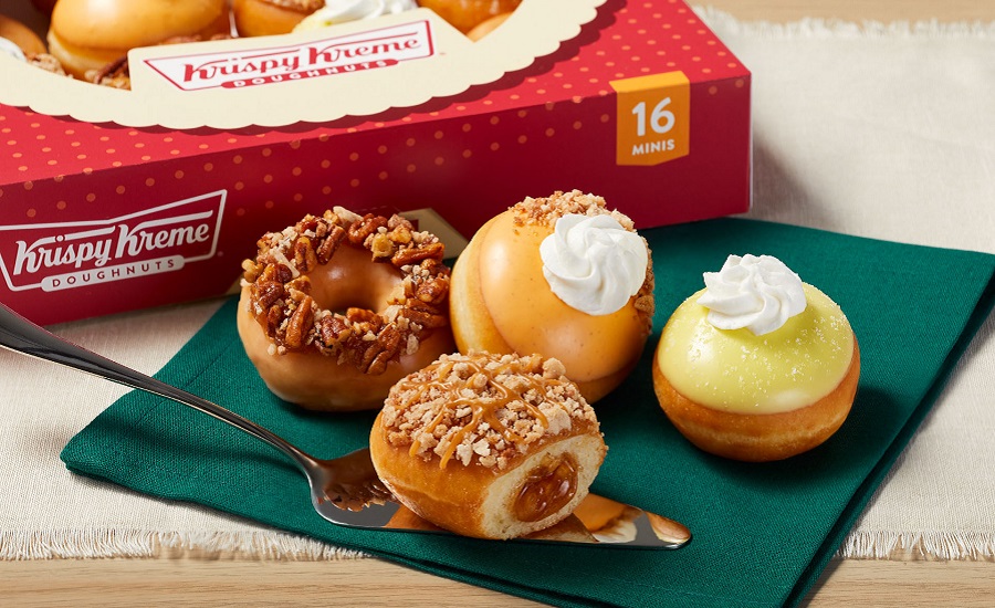 Krispy Kreme serves up mini pie doughnuts for Thanksgiving