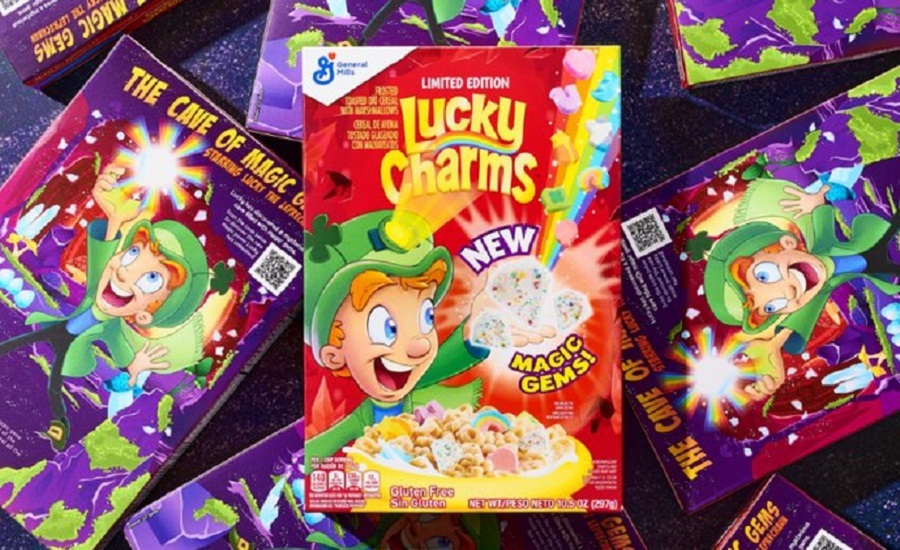 Lucky Charms engages cereal fans with AR game