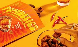 Popadelics crunchy mushroom chips showcase shiitakes