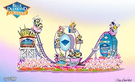 Blue Diamond Growers celebrates almonds, bees with 5th annual Rose Parade float
