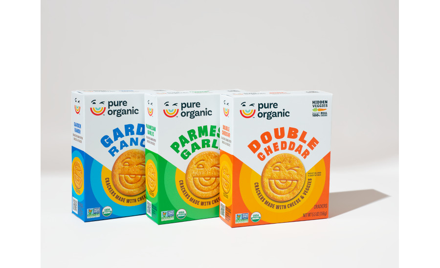 Pure Organic releases its first line of crackers