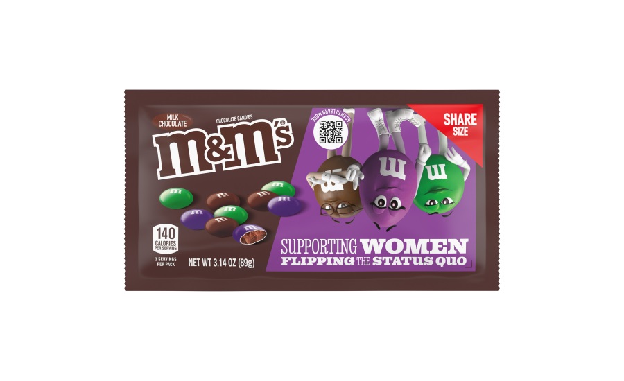 M&M's Limited Edition Milk Chocolate Candy Featuring Purple Candy, Share  Size, 3.14 Oz Bag