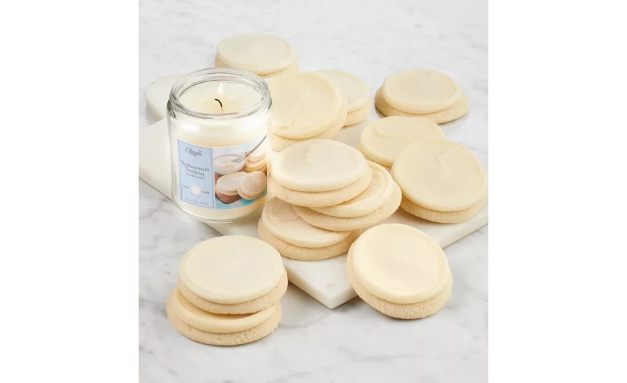 Chery's Cookies candle and cookies