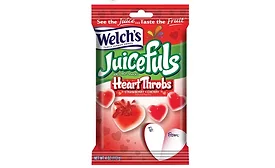 Welch's Juiceful's releases HeartThrobs fruit snacks for Valentine's Day