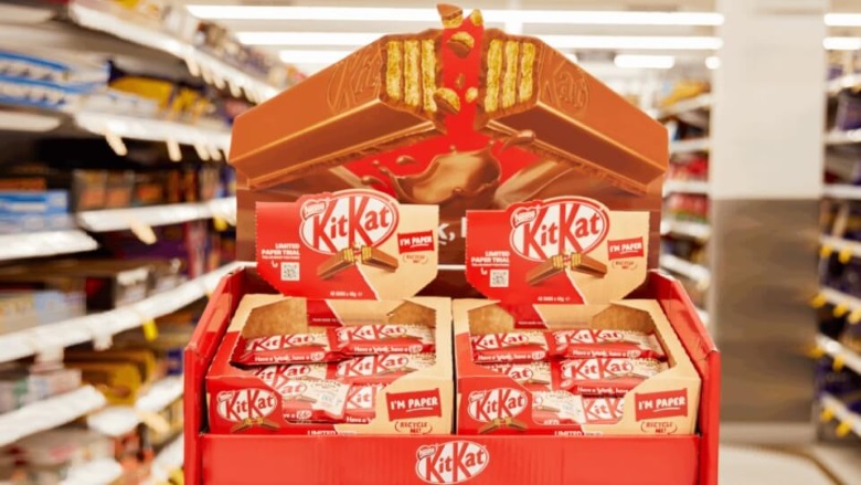 KitKat packaging pivots to paper in Australia