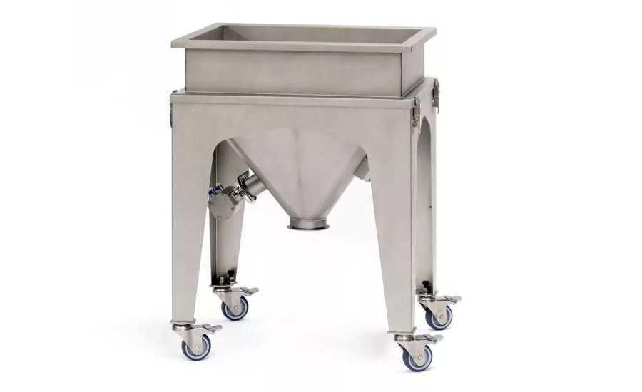Volkmann Mini RNT reduces manual bag handling for worker safety