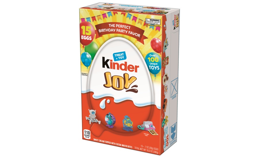 Kinder Joy debuts new Birthday Pack