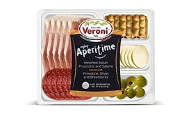 Veroni launches Aperitime trays with breadsticks, nuts